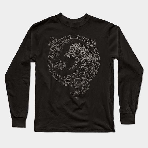 NORTH WIND Long Sleeve T-Shirt by RAIDHO